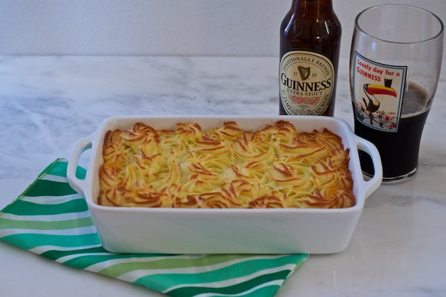BeMeyer's tweet photo. NEW Post: The perfect recipe for #StPatricksDay - An Irish Guinness Cottage Pie - https://t.co/H3Om8iyf9o #BakingWithBeth #recipe https://t.co/lTMPQtetWq