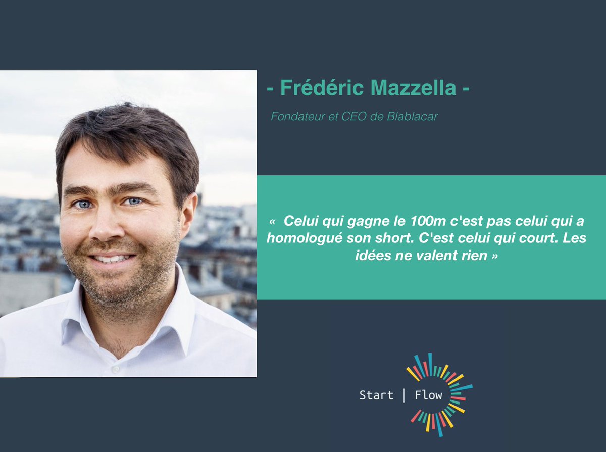 Start_FLow_'s tweet photo. #StartingOnMonday Puisqu’on vous dit que vous êtes brillant…foncez, l’important c’est d’agir ! 💪😉💡@BlaBlaCar_FR @mazaic #StartupStories https://t.co/O68bCWO6ar