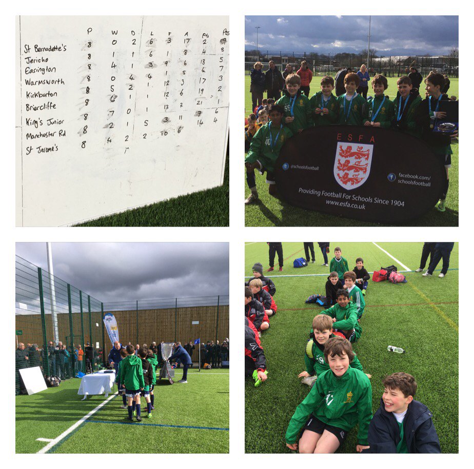 KSCjsParents's tweet photo. U11 footballers are officially ESFA's North of England tournament winners. National finals in May🏆 https://t.co/wtnERzEj3r
