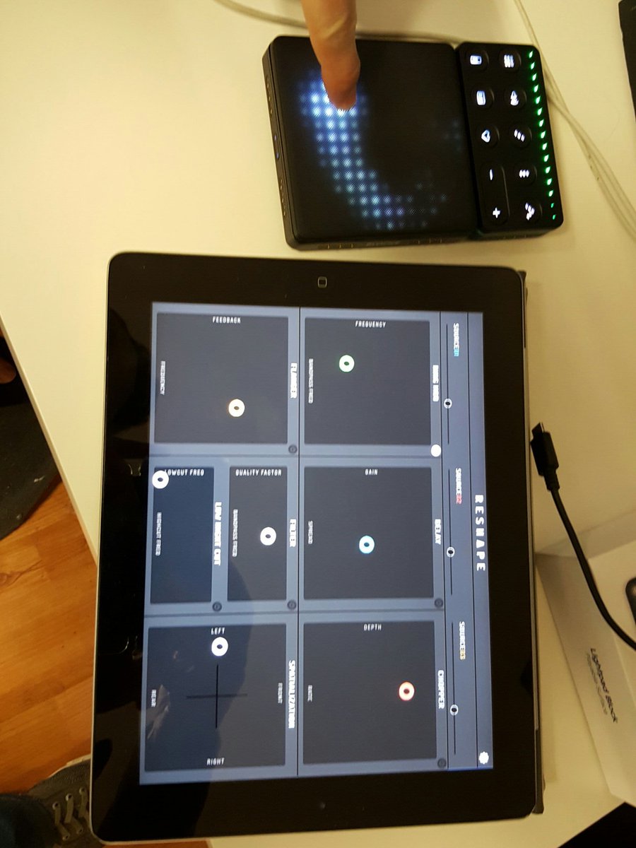 AudioGaming's tweet image. Pluging @WeAreROLI Blocks with our next ReShape plugin! #devaudio fun!