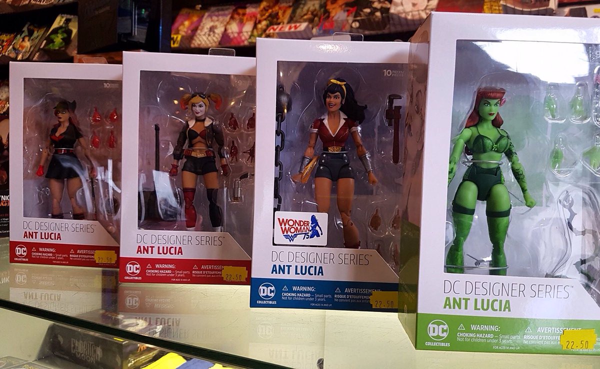 ChaosCityStA's tweet image. New #DCBombshell designer figures now in stock. £22.50 each. @DCComics #New