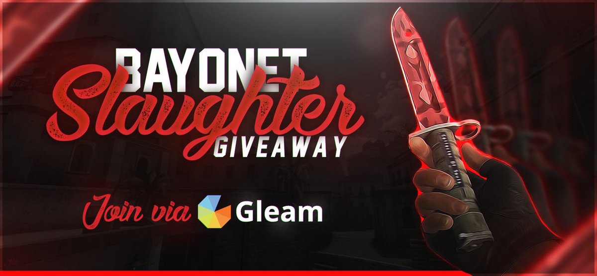 ♥️ Bayonet | Slaughter Joint Giveaway♦️

To Enter:
1. Follow + RT
2. Like&amp;Comment: youtu.be/FxIPW2BZ_N0

Ends 200 RT's ♻😊
 #CSGOgiveaway