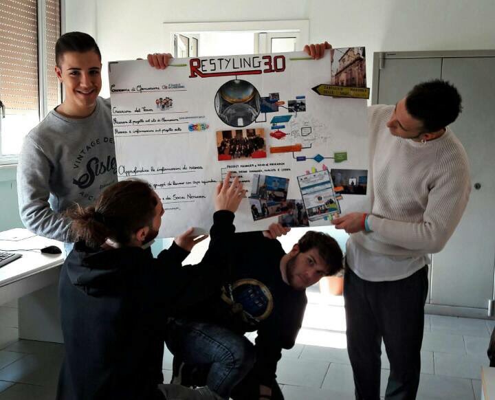Restyling30's tweet photo. I designer e il loro ASOC wall! #ASOC1617 https://t.co/MqBEGlrx2g