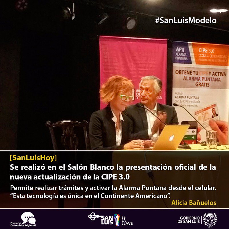 alberto_rsaa's tweet photo. San Luis implementa tecnología de vanguardia y a nivel Internacional para todos los ciudadanos de la provincia. #SanLuisModelo https://t.co/zUsNAsGVcz