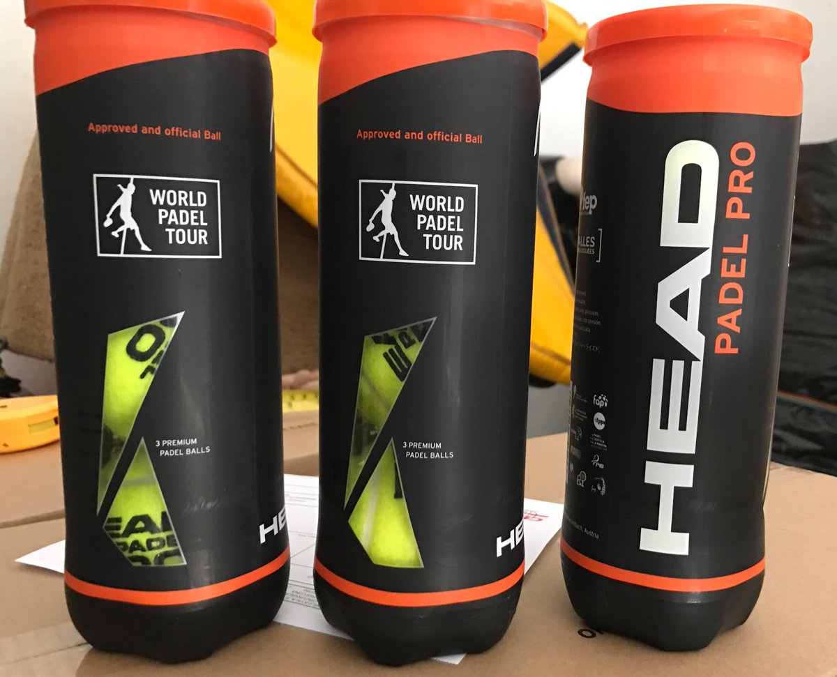 Padel20Torneig's tweet photo. Gràcies @HEAD_PADEL!
Ja tenim a @elitsports les 🎾 boles oficials dels nostres tornejos, les millors del mercat #HEADPadelPro 👏👍 https://t.co/f3CJT92gZd