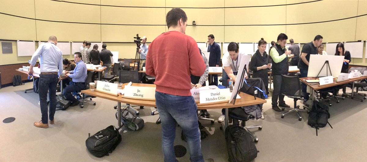 Let the Scrum Agile Project Management Lego Activity begin! We're excited to be a part of #GNW2017! #global