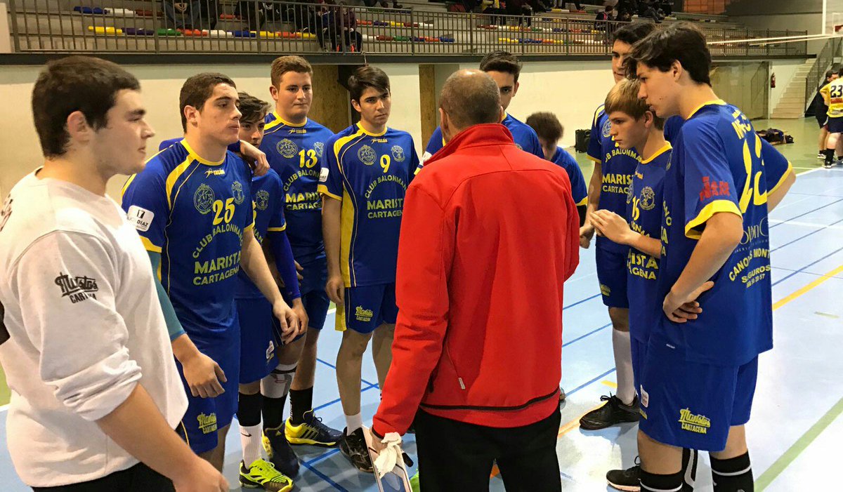 CbmMaristasct's tweet photo. Esta tarde a las 20.00h en el #IsaacArena partido Juvenil Masculino @Cbm_Maristas_ct - @cbLomaRoldan #venaanimaratuequipo https://t.co/JpHu5udgyW