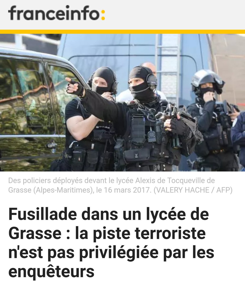s_assbague's tweet photo. #Grasse : peut-on avoir, une bonne fois pour toutes, une définition pour la terminologie "piste terroriste" svp ?
Ou est-ce au faciès ? https://t.co/3grvftMrJo