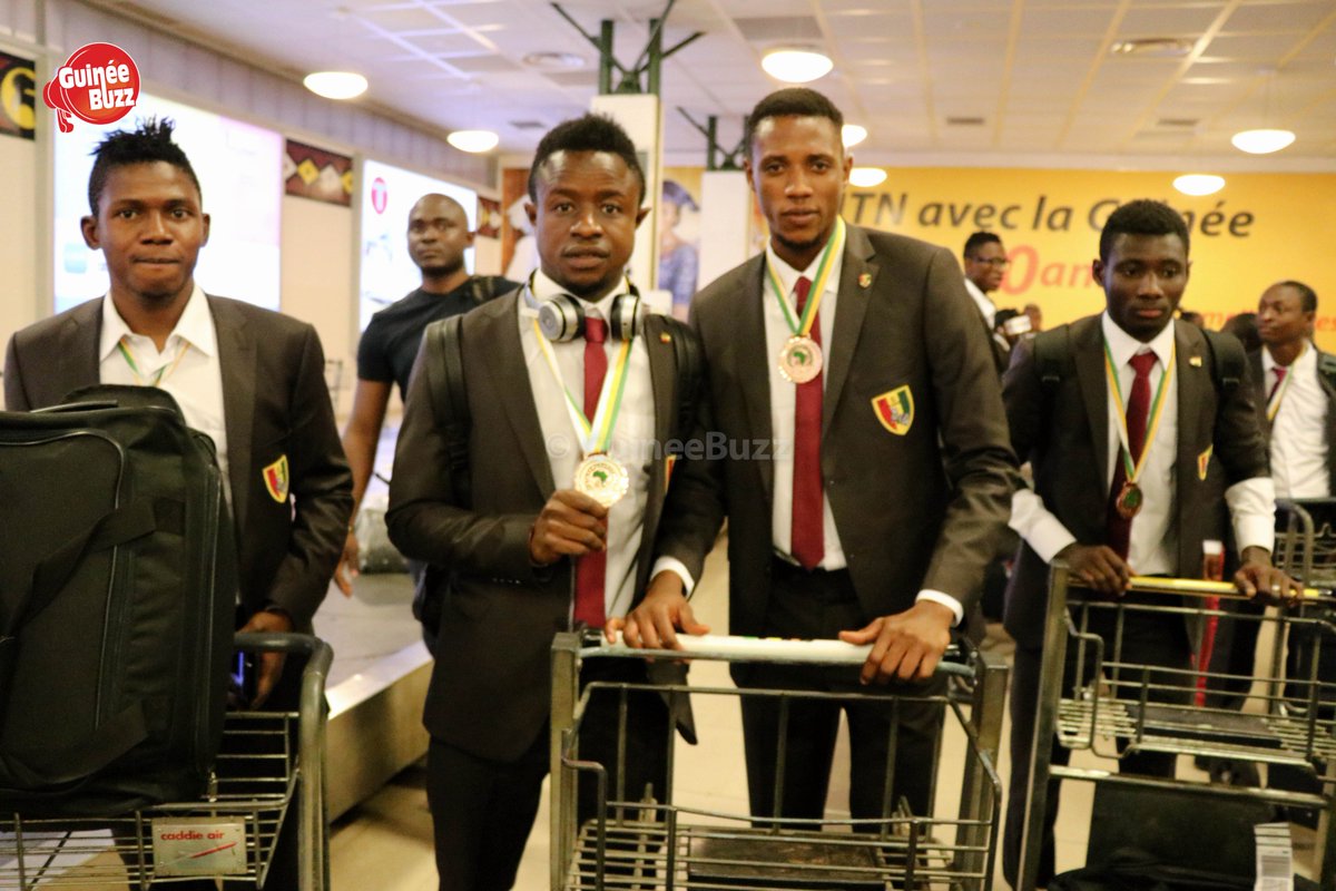 GuineeBuzz's tweet photo. Un mot pour nos stars du @SyliDeGuinee Junior... #canu20 #football #guineen #feguifoot #team224 @NJODTGuinee @Guineen_et_Fier @ConakryGuinee https://t.co/6TtYoRuo5E