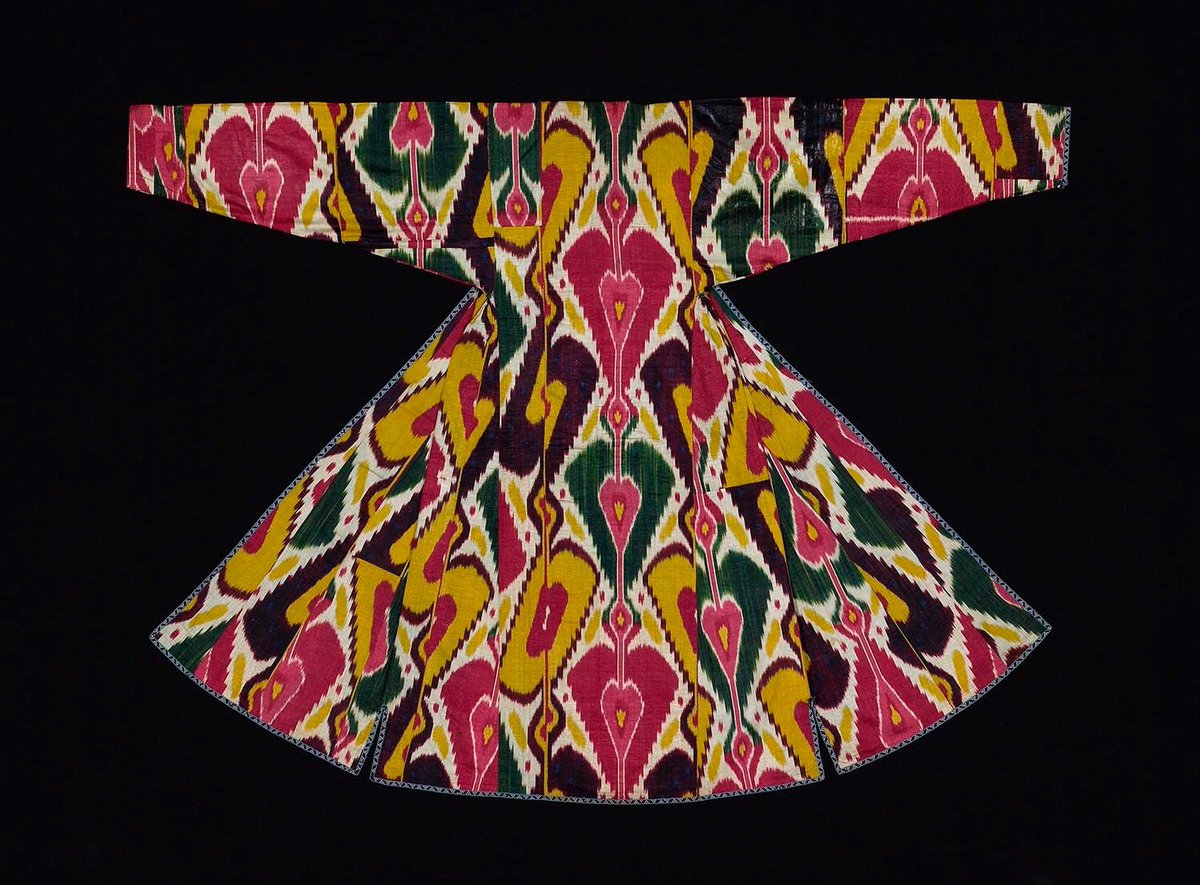 CraftHouston's tweet photo. Our neighbors @MFAH have a great exhibition of 19th-century Central Asian Ikats on view RN! https://t.co/8Ol5rb6u4S #ikatMFAH #CraftFriends https://t.co/fdEmJyedxM