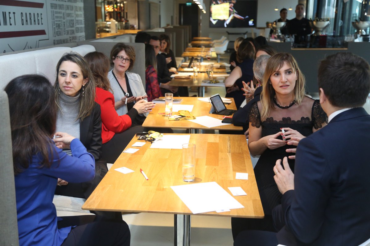 #GirisimciKadinLiderler'imiz, program boyunca kendilerine rehberlik edecek mentorlarıyla buluştular.