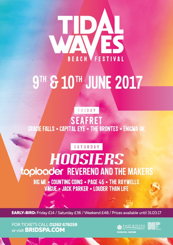 kikit_uk's tweet photo. Tidal Waves Festival 9th &amp; 10th June 2017! Get your tickets at https://t.co/SUiXXkbyWz #FestivalSeason https://t.co/o11pdFaI7r