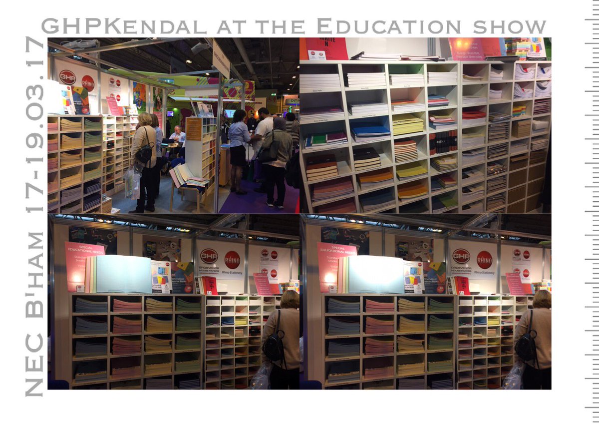 If your going to the <a href="/EducationShow/">Gutsglory</a> tomorrow or Saturday be sure to pop and see <a href="/GHPKendal/">GrosvenorHousePapers</a> and theirvstsnd #SEN #MearesIrlen #IrlenSyndrome