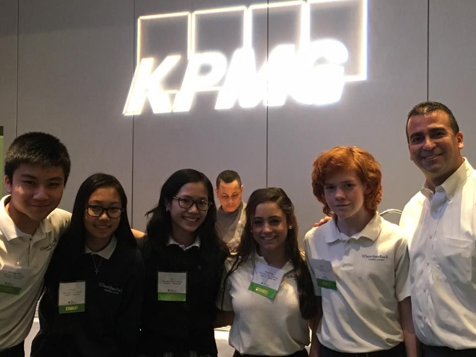 jagreaterboston's tweet photo. #TBT to last week's Spirit of JA Celebration and a big shout out to @KPMG_US, one of our three room sponsors...thank you! #SOJAC #JA https://t.co/NcEJaf4P65