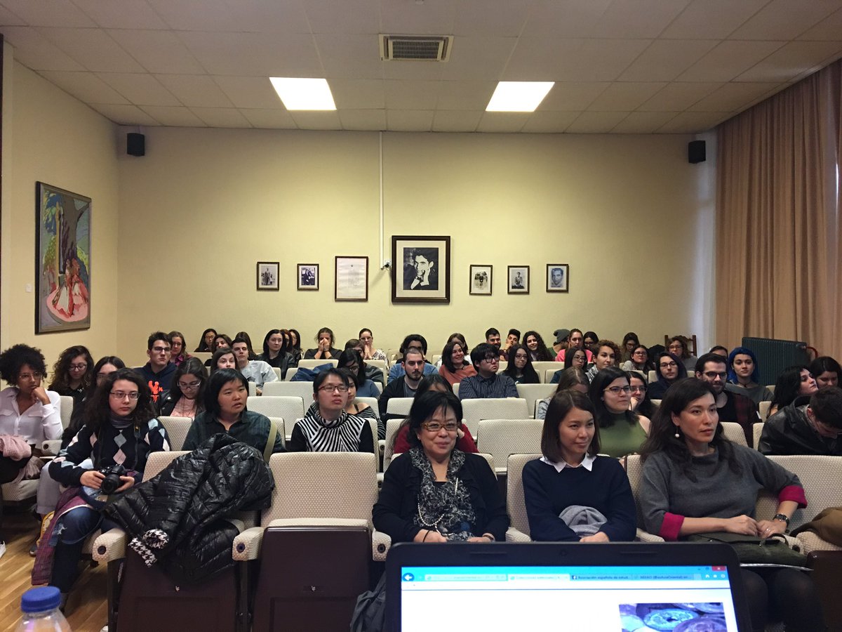 tumduk's tweet photo. Buena asistencia y gran interés por la AEEAO en UGR. Muchos estudiantes presentes. https://t.co/DiTNC8seB4