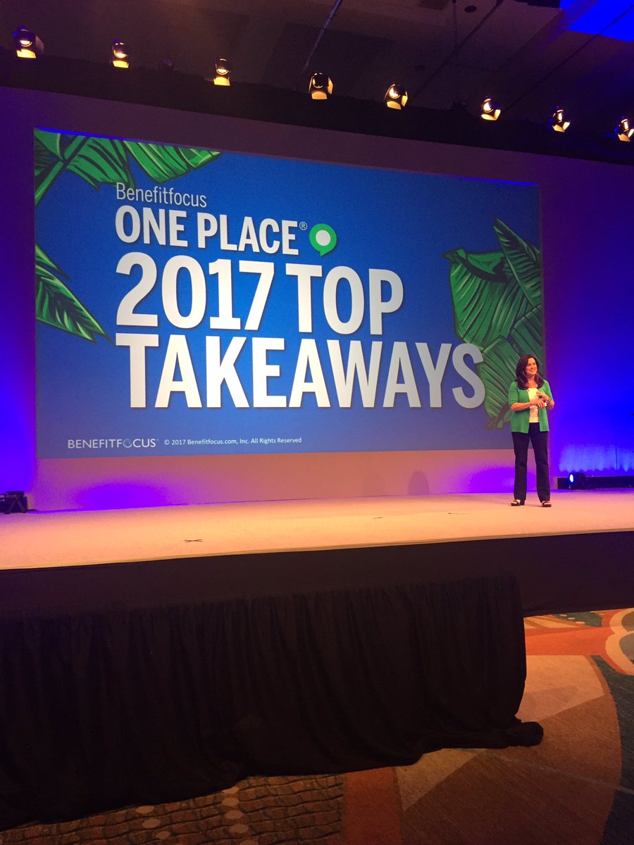 MSmoak1705's tweet photo. @NinaSossP is wrapping up #oneplace2017 by giving a great overview of the Top Takeaways from our time together in Orlando. https://t.co/KVNQCbrraQ