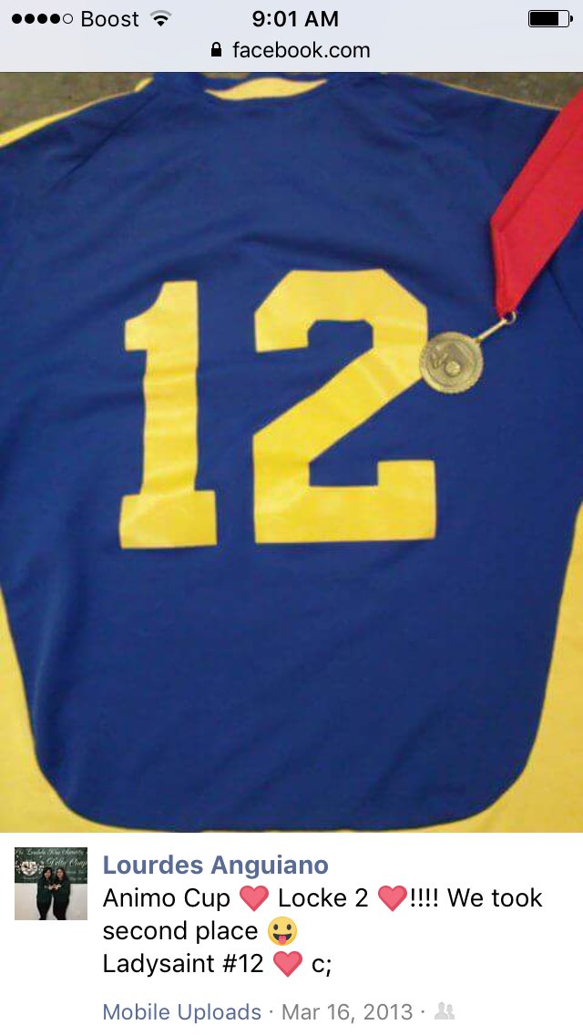 _Lulitaa's tweet photo. Tb to when I played soccer and called myself a #ladysaint ππ btw if it's #1 my lucky jersey was #12 ππ #GudTimes πππ https://t.co/l4yaDvl8ok