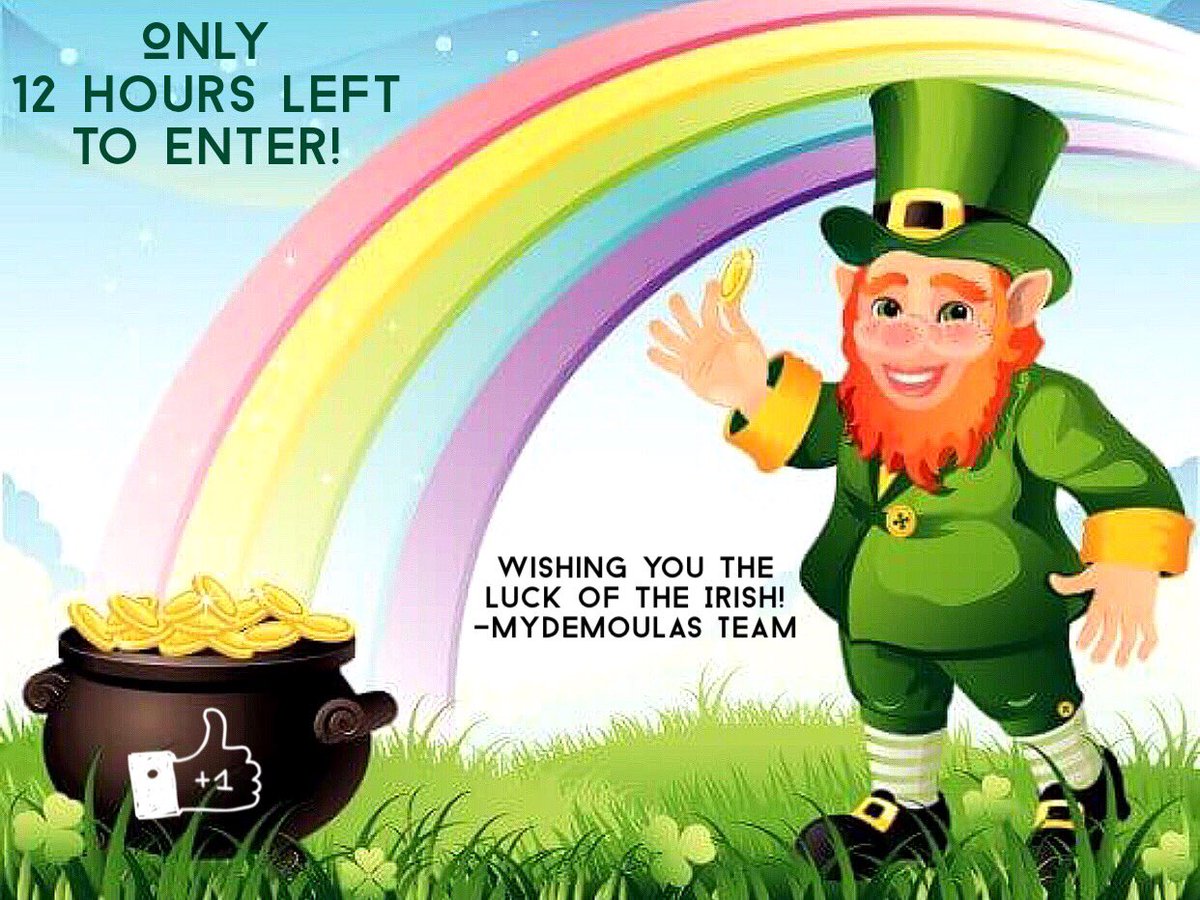 Only 12 hours left to enter our St. Patrick's Day raffle to win a $100 Market Basket Gift Card! Enter here:  mydemoulas.net/100-st-patrick…