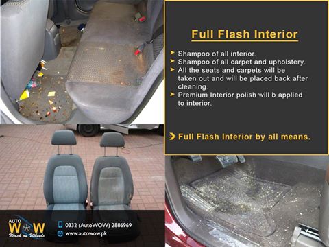 AutoWowpk's tweet image. Tired of dirty car interior? Time to give a new look to your interior.
Appointment @ 0332-AutoWOW-2886969
#CarWash #CarDetailing #FullFlash