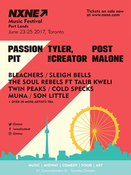 ShoeclackRadio's tweet photo. @nxne #PortLands festival announce first wave of artists, will you be there this summer? Details here: https://t.co/vywRXcDamN https://t.co/qtsp4mMt14