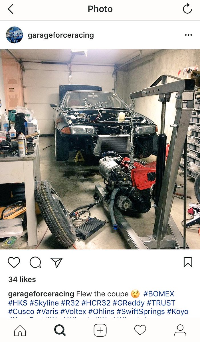 garageforce32's tweet photo. If you aren't already, follow us on IG📸 @garageforceracing #RB24 #Stroker #jdm #skyline #r32 https://t.co/xEGpZcy9Zq