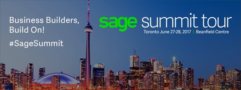 SageUSAmerica's tweet photo. It's time for a digital transformation. Registration is now open for #SageSummit #Toronto!  Join us June 27-28: https://t.co/pzIEkKpTRK https://t.co/wnP5jccrTJ