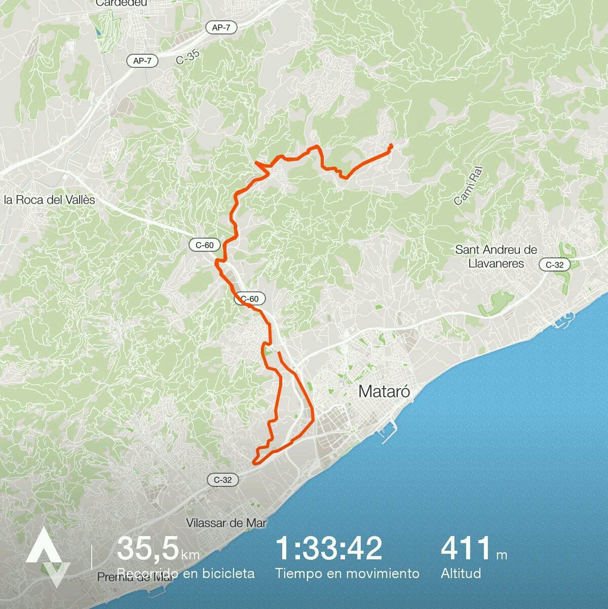Mikisanchez72's tweet photo. Echa un vistazo a mi entrenamiento en bicicleta en Strava: https://t.co/SdK6JlIzhG https://t.co/hktG717ovB