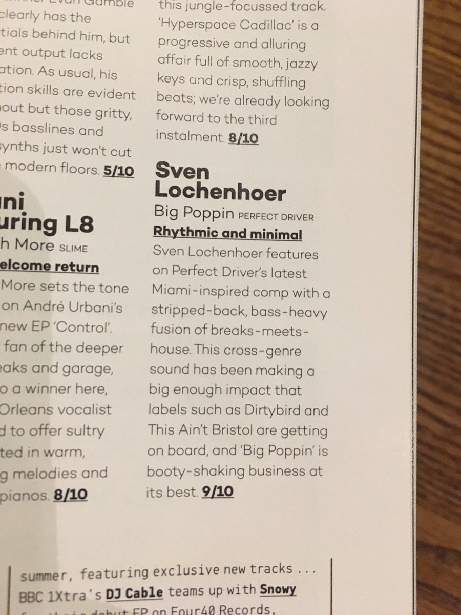 svenloch's tweet image. 🗞️Extra! Extra! Read all about it🗞️ @Mixmag has said some nice words and reviewed my recent track Big Poppin 😄🤙