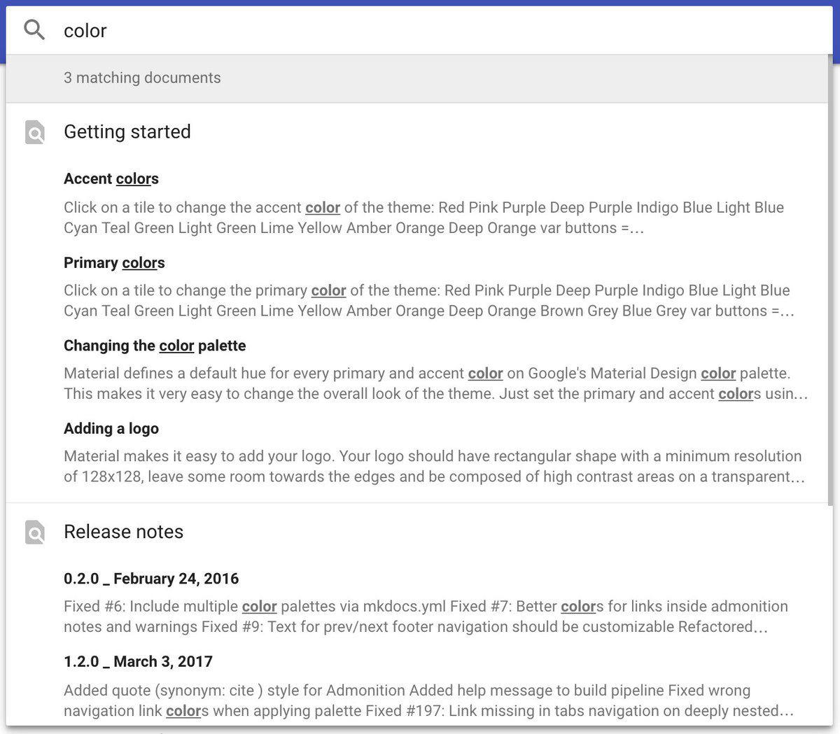 squidfunk's tweet image. mkdocs-material-1.4.0 is out - all new search functionality and as usual some small fixes github.com/squidfunk/mkdo… #Material #Design #MkDocs