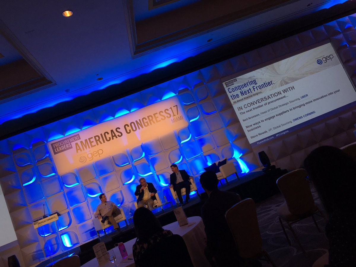 Procurement leaders — and Scout customers — <a href="/Uber/">Uber</a> and <a href="/OwensCorning/">We Are Owens Corning</a> discuss the future of strategic sourcing at #PLCongress.
