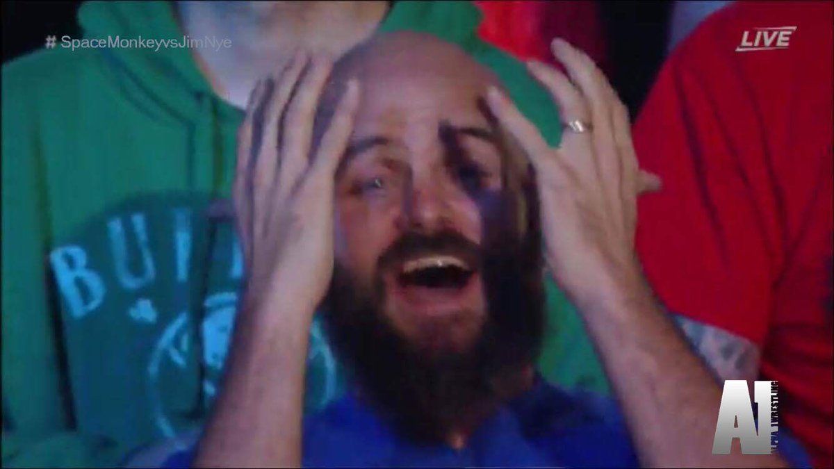 PWSpaceMonkey's tweet photo. When @JimNyeScience lose to ๐๐ again @A1Wrestling Sunday!!
#SpaceMonkeyComics
#SpaceMonkeyvsJimNye
#Oshawa #wrestling https://t.co/hgzru47o2f
