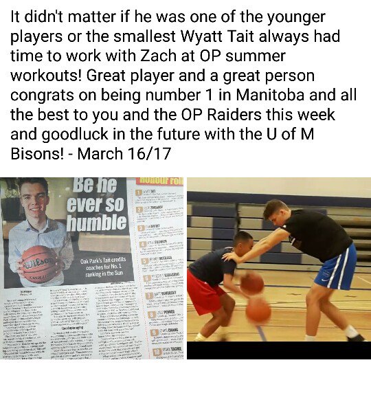 Windog0101's tweet photo. Congrats @wtait19 well deserved #hardworkdedication @oakparkbball @basketballmb #basketball #manitoba @EdTaitWFC https://t.co/OtqBWolTpc