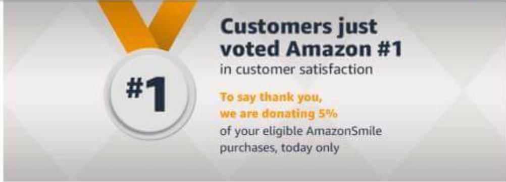 If you have Amazon Smile (which you really should), go and buy some things today! They're donating 10 times their normal amount TODAY ONLY!