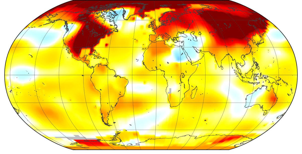 NASAGoddard's tweet image. The warming trend continues - February 2017 was the 2nd warmest Feb. in 137 years of record-keeping go.nasa.gov/2m0EYFr #GlobalWarming