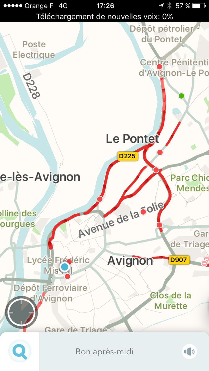 Bon bien .... je vais prendre mon vélo à #avignon !