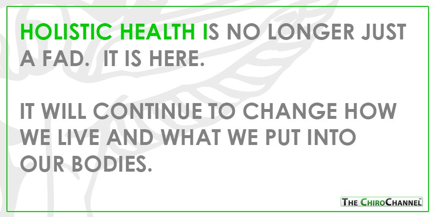 ChiroChannel's tweet image. #Chiropractic #Wellness