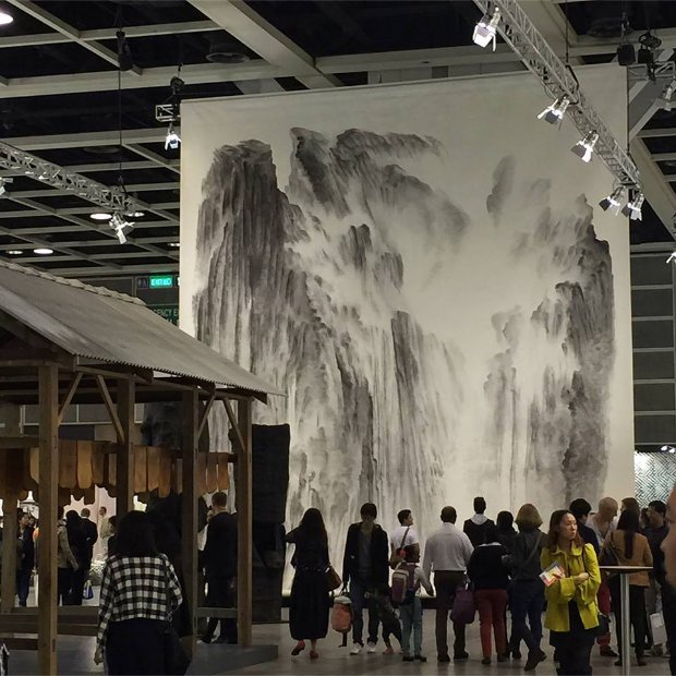 inezsuen's tweet photo. #tbt #artbasel2015 #hongkong @ Hong Kong Convention and Exhibition Centre https://t.co/2x5iYvQIXI