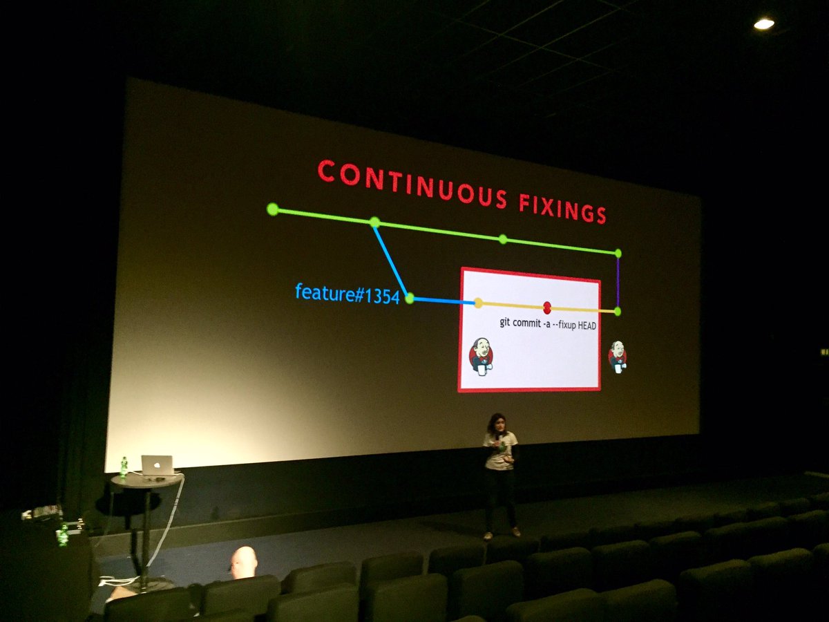 rafacm's tweet photo. Continuous Fixings pipeline to keep distributed technical debt in check when doing #microservices by @raquelpau from @walkmod @VoxxedVienna https://t.co/6jPVgIz7Fl