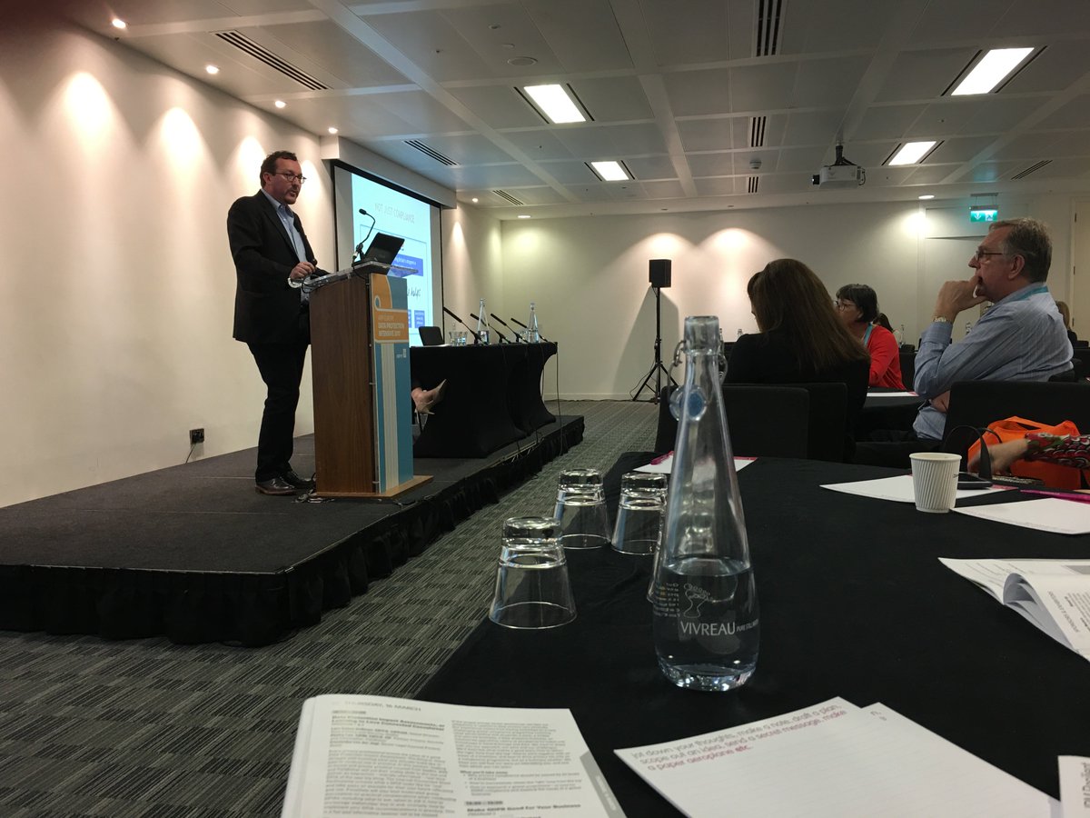 bakermckenzie's tweet photo. This week, our team were at the IAPP Europe Data Intensive in London to talk about #GDPR implementation & #cybersecurity #DPI17 https://t.co/eioeAOewuq