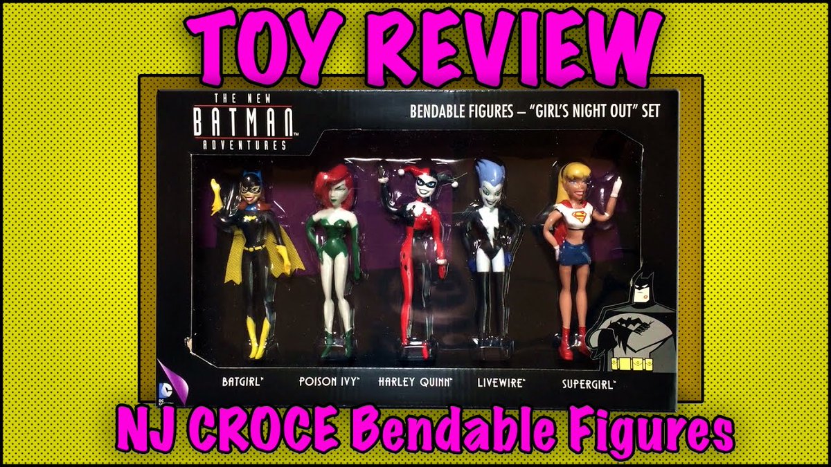 Take a closer look at The New Batman Adventures Girls Night Out 5” Bendable figures with <a href="/TheEricButts/">TheEricButts</a> here - youtube.com/watch?v=yP9nIV…