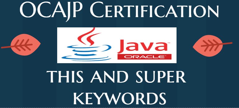 Whizlabs's tweet image. OCAJP – How to use this and super keywords in Java?
buff.ly/2ml4LXp
#javacertifications #ocajp #ocpjp #javakeywords