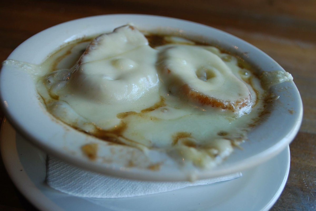 JacksonsBham's tweet photo. French Onion Soup's on @JacksonsBham #bhamlunch https://t.co/qJVSI3H60D