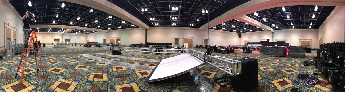 10XGrowthCon.com space is as long as a football field - getting it setup to BLOW UP the weekend <a href="/TheSharkDaymond/">Daymond John</a> <a href="/HarringtonKevin/">Kevin Harrington</a>