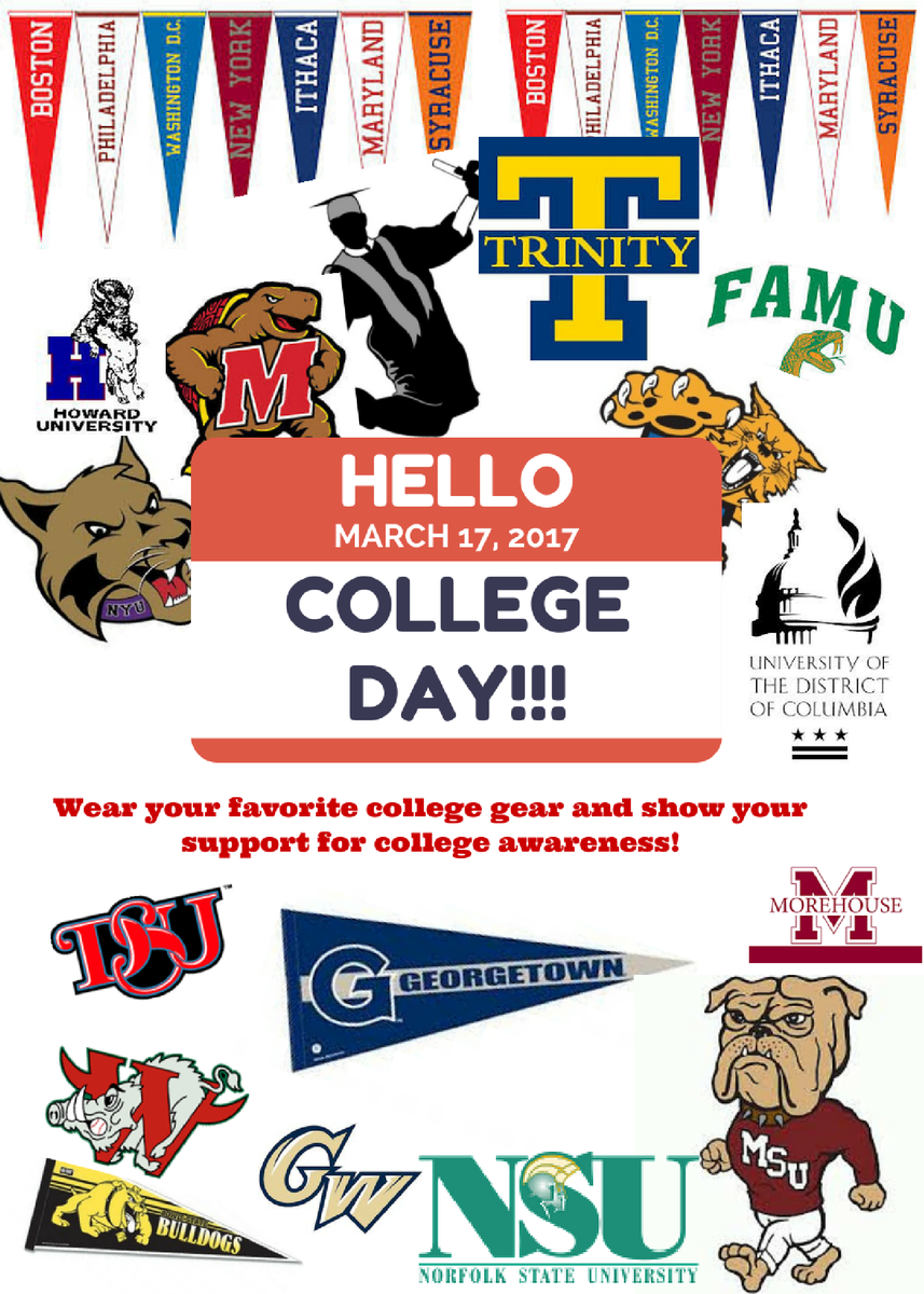DCPS_IYP's tweet image. #DCPSRising #CollegeDay