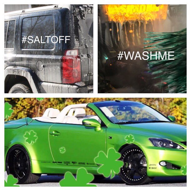 aseasonscarwash's tweet photo. #SNOW storm over #Magnolia #NJ, roads dry, stop by we'll get #SALTOFF your car #StPatricksDay @ the #carwash #WASHME https://t.co/oOYVYhU54G https://t.co/Y91pATtbNx
