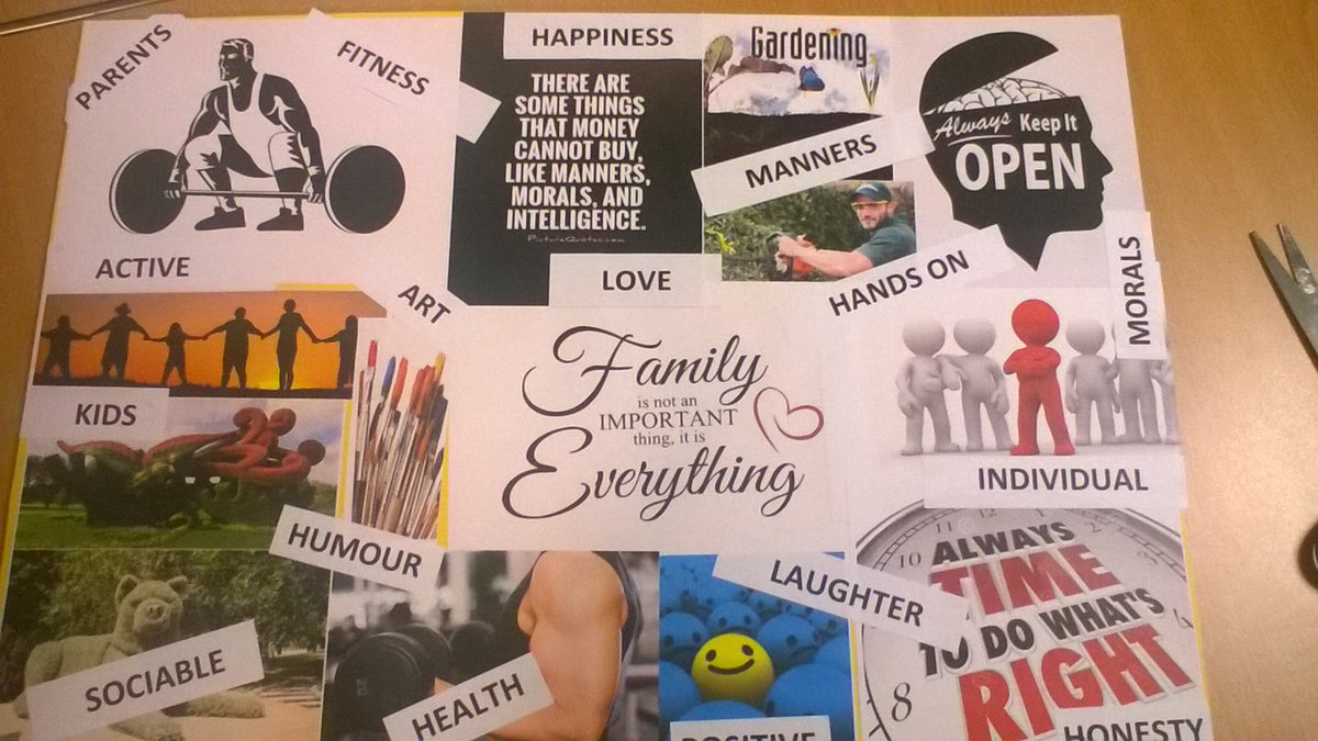 Top lad - heading for college interview soon with his freshly made mood-board. Says it all really! Creative, expressive, effective! Gr&amp; work