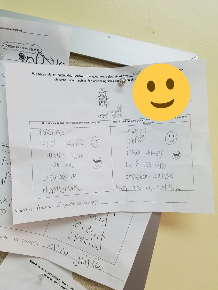 sra_welsh46's tweet photo. Students using language to talk about community members that spread happiness. How they feel and how we feel about what they do https://t.co/yVaSry11aa