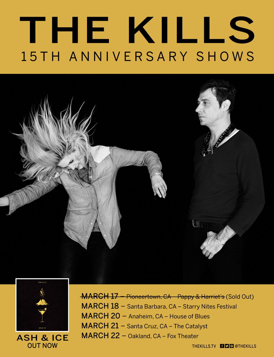 Can't wait to kick off our 15th Anniversary shows with you starting tomorrow!!