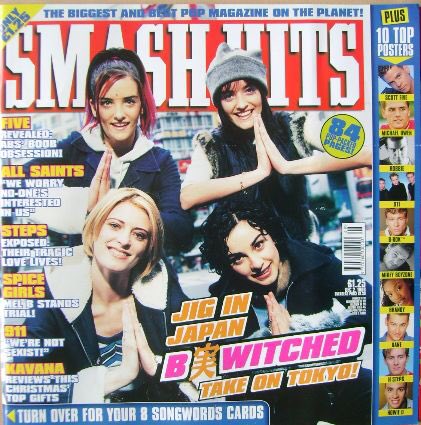 SmashHits_'s tweet photo. Get your double denim ready! @BWitchedreunion are celebrating their 20th anniversary with new music 🍀 @sinocarroll @Keavylynch https://t.co/uvzIpUOBYv