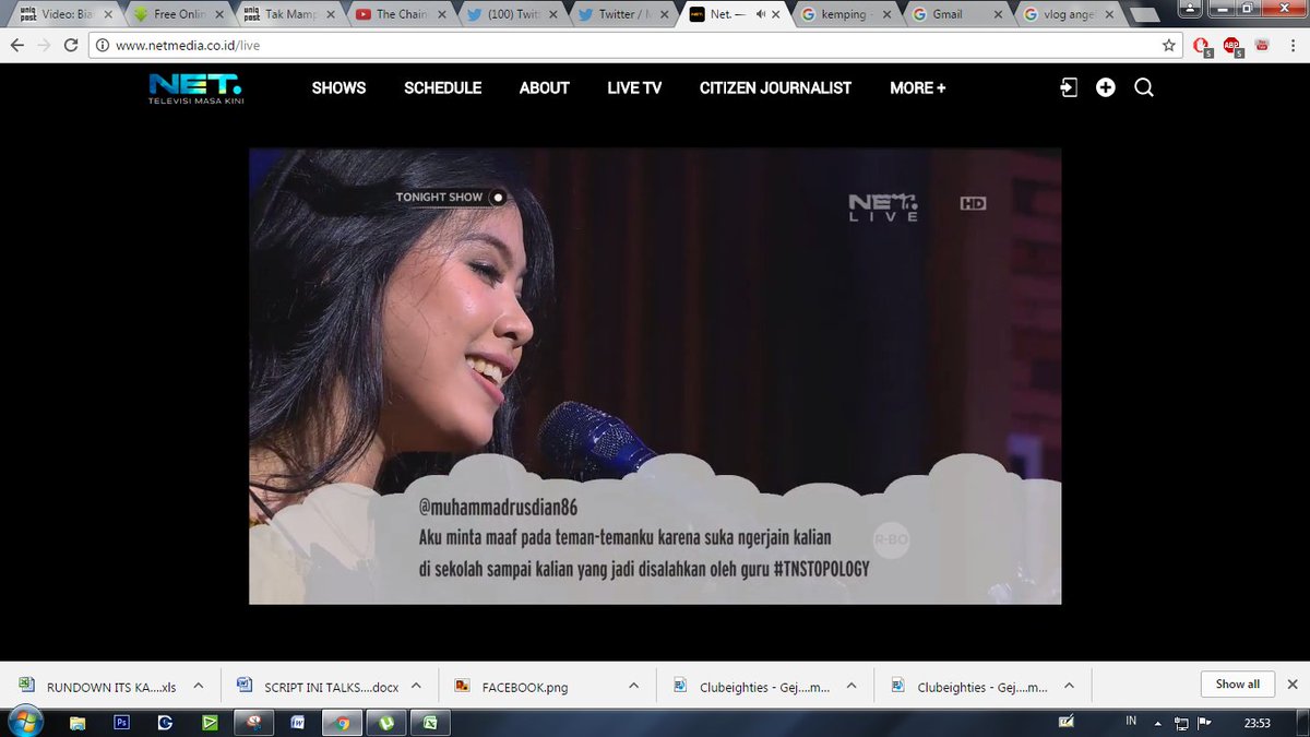 Ini salah satu permintaan maaf yang dinyanyikan oleh <a href="/GhaitsaPuteri/">Ghaitsa Kenang</a> #TNSTopolgy